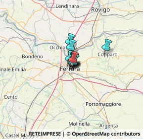 Mappa Via Ugo Bassi, 44121 Ferrara FE, Italia (3.47182)