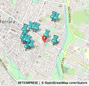 Mappa Via Ugo Bassi, 44121 Ferrara FE, Italia (0.4035)