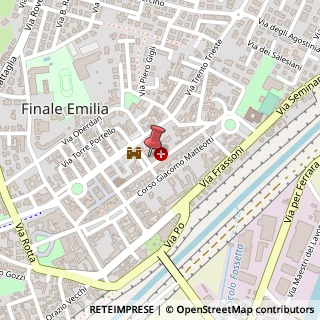 Mappa Piazza Antonio Gramsci, 5, 41034 Finale Emilia, Modena (Emilia Romagna)
