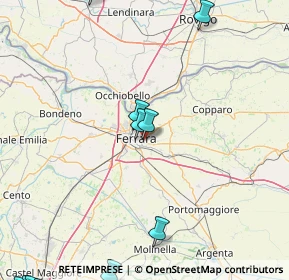 Mappa Via San Contardo d'Este, 44123 Ferrara FE, Italia (28.14667)