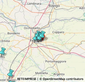 Mappa Via della Crispa, 44123 Ferrara FE, Italia (31.38789)