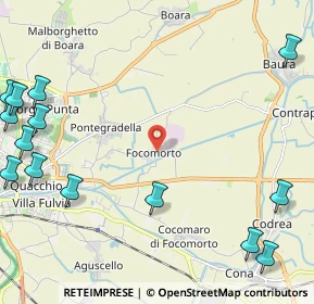 Mappa Via della Crispa, 44123 Ferrara FE, Italia (3.38786)