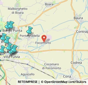 Mappa Via della Crispa, 44123 Ferrara FE, Italia (3.64467)