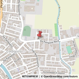 Mappa Via Pomposa Nord, 2/C, 44021 Codigoro, Ferrara (Emilia Romagna)