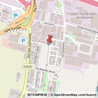 Mappa Via battistini giovanni 5/a, 43100 Parma, Parma (Emilia Romagna)