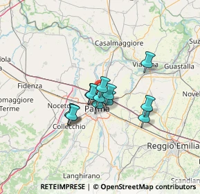 Mappa Via Maria Callas, 43122 Parma PR, Italia (8.78692)