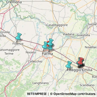 Mappa Via Maria Callas, 43122 Parma PR, Italia (18.58273)