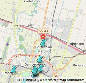 Mappa Via Maria Callas, 43122 Parma PR, Italia (3.33455)