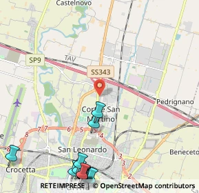 Mappa Via Maria Callas, 43122 Parma PR, Italia (3.28615)