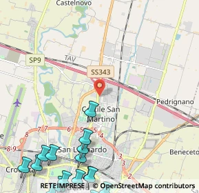 Mappa Via Maria Callas, 43122 Parma PR, Italia (3.59625)