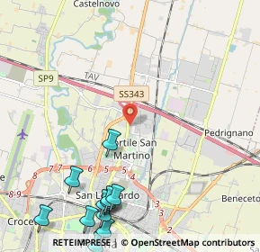 Mappa Via Maria Callas, 43122 Parma PR, Italia (3.1)