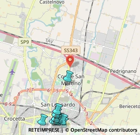 Mappa Via Maria Callas, 43122 Parma PR, Italia (3.26818)
