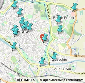 Mappa Corso della Giovecca, 44122 Ferrara FE, Italia (1.184)