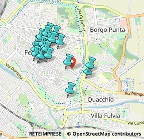 Mappa Corso della Giovecca, 44122 Ferrara FE, Italia (0.857)