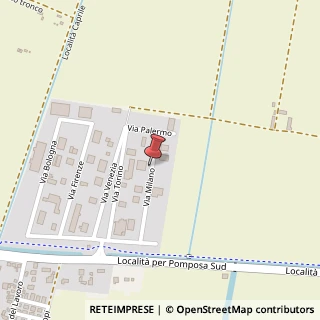Mappa Via Milano, 13, 44021 Codigoro, Ferrara (Emilia Romagna)