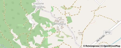 Mappa San Damiano d'Asti