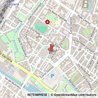 Mappa Piazza XXIV Maggio, 17/19, 44121 Ferrara, Ferrara (Emilia Romagna)