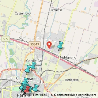 Mappa Via Xenodochio, 43122 Parma PR, Italia (4.157)