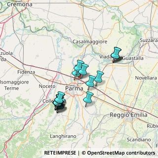 Mappa Via Xenodochio, 43122 Parma PR, Italia (13.4925)