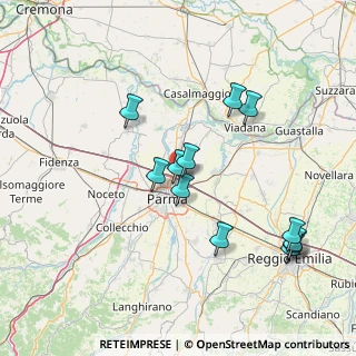 Mappa Via Xenodochio, 43122 Parma PR, Italia (15.28083)