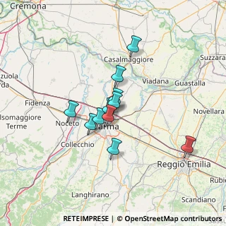 Mappa Via Xenodochio, 43122 Parma PR, Italia (9.84)
