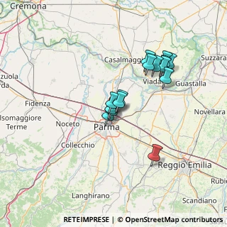 Mappa Via Xenodochio, 43122 Parma PR, Italia (11.42867)