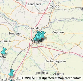 Mappa Via Guido Droghetti, 44123 Pontegradella FE, Italia (31.09158)