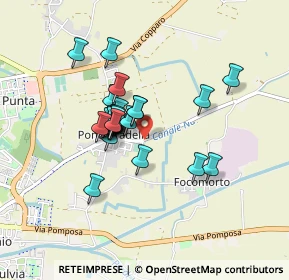 Mappa Via Guido Droghetti, 44123 Pontegradella FE, Italia (0.65385)