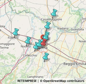 Mappa Strada Traversante Lupo, 43122 Parma PR, Italia (9.09273)