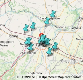 Mappa Strada Traversante Lupo, 43122 Parma PR, Italia (9.5755)