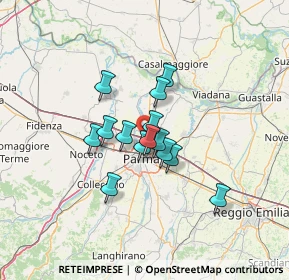 Mappa Strada Traversante Lupo, 43122 Parma PR, Italia (9.05714)