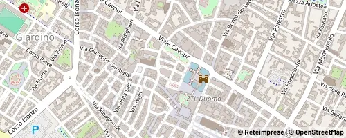 Mappa Ferrare