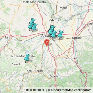 Mappa Via Castelspina, 15073 Castellazzo Bormida AL, Italia (11.93364)