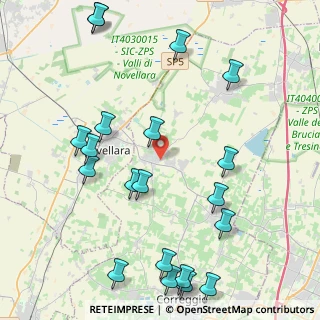 Mappa Via Montanari, 42012 Campagnola Emilia RE, Italia (5.3235)