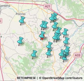 Mappa Frazione S. Vito, 12046 Montà CN, Italia (7.0725)