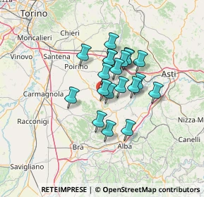 Mappa Frazione S. Vito, 12046 Montà CN, Italia (9.491)