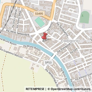 Mappa Via IV Novembre, 3, 44021 Codigoro FE, Italia, 44021 Goro, Ferrara (Emilia Romagna)