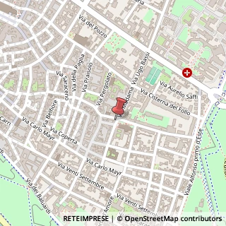 Mappa Via Borgovado, 2, 44121 Ferrara, Ferrara (Emilia Romagna)