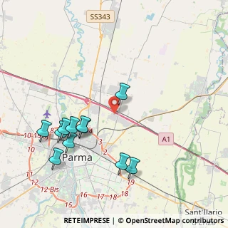 Mappa Largo Benito Jacovitti, 43122 Parma PR, Italia (4.31909)