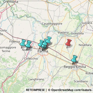 Mappa Largo Benito Jacovitti, 43122 Parma PR, Italia (11.06917)
