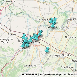 Mappa Largo Benito Jacovitti, 43122 Parma PR, Italia (11.72143)