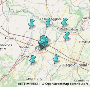 Mappa Largo Benito Jacovitti, 43122 Parma PR, Italia (8.84929)