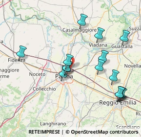 Mappa Largo Benito Jacovitti, 43122 Parma PR, Italia (16.54467)