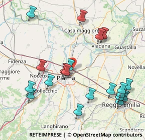 Mappa Largo Benito Jacovitti, 43122 Parma PR, Italia (18.9195)