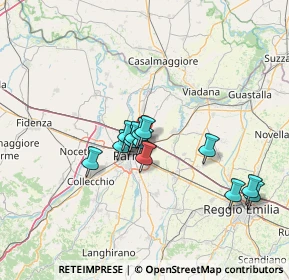 Mappa Largo Benito Jacovitti, 43122 Parma PR, Italia (11.13692)