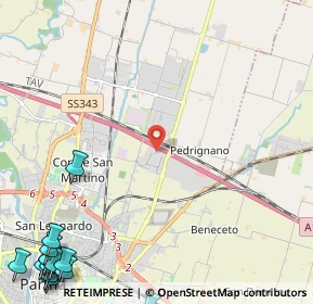 Mappa Largo Benito Jacovitti, 43122 Parma PR, Italia (4.14467)