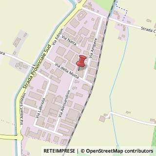 Mappa Via Andre Marie Ampere, 5, 42017 Novellara, Reggio nell'Emilia (Emilia Romagna)