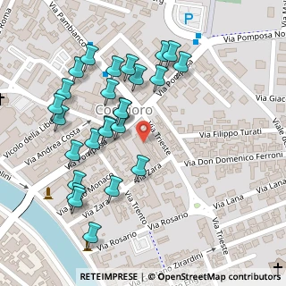 Mappa Via Pomposa, 44021 Codigoro FE, Italia (0.13462)