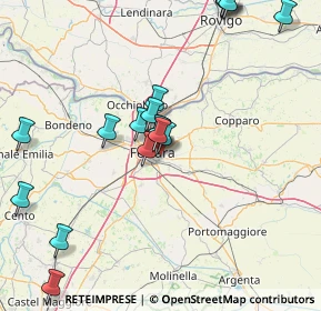 Mappa Piazza Europa, 44123 Ferrara FE, Italia (17.35389)