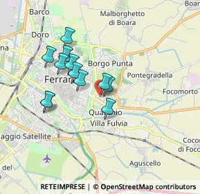 Mappa Piazza Europa, 44123 Ferrara FE, Italia (1.4875)